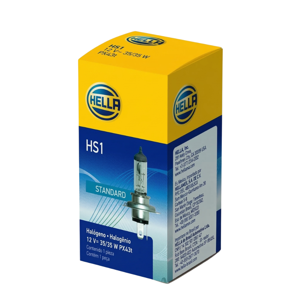 Ampolleta HS1 12V 35/35W P43T T4.625 Halógeno