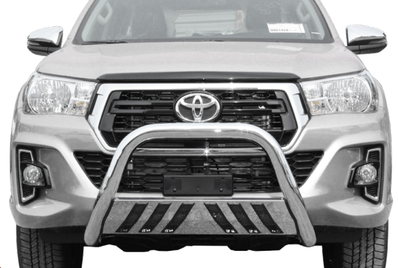 Defensa "Sport" Bepo Toyota Hilux DX/SR/SRV - Cromo 2016-2020