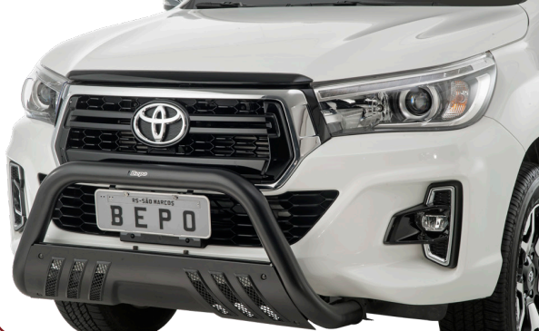 Defensa "Sport" Bepo Toyota Hilux DX/SR/SRV - Negra 2016-2020
