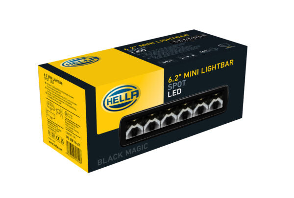 Hella BLACK MAGIC 6LED Mini Barra - Spot Beam