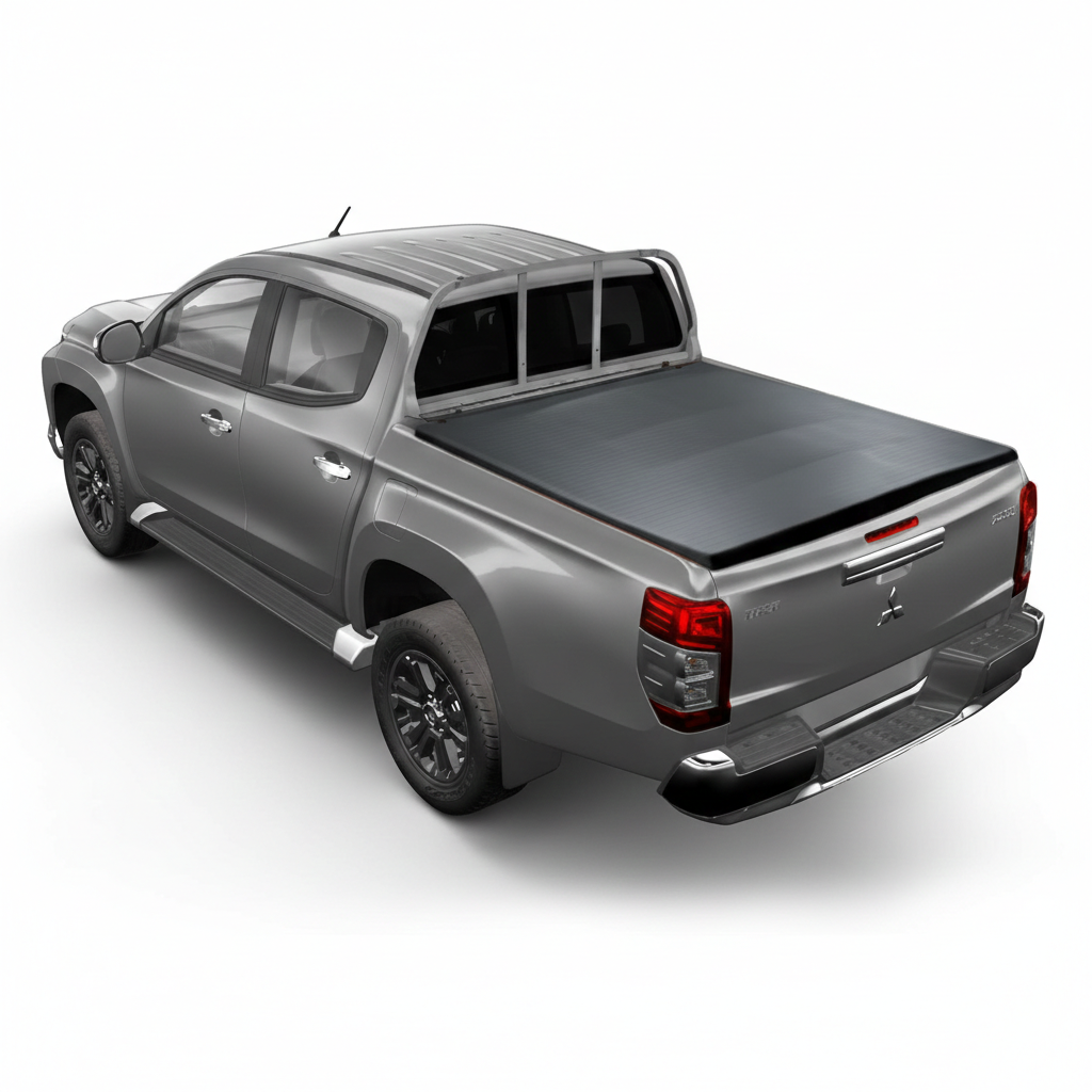 Lona Marítima Flashcover Roller Mitsubishi L200 Work/Katana 4x2 con protección luneta 2016-2024