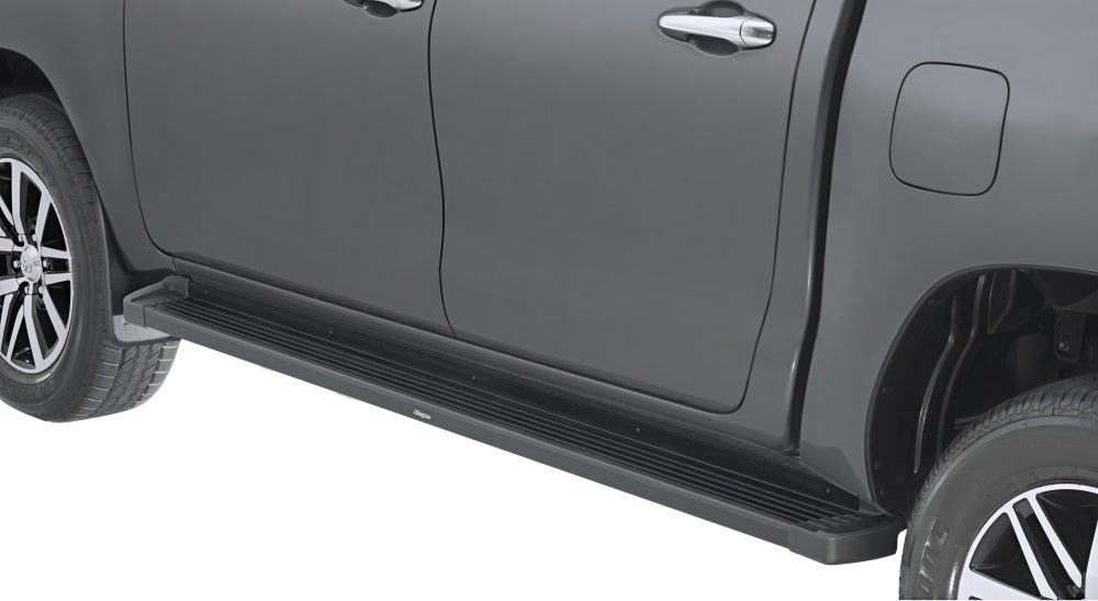 Pisaderas Aluminio "G3" Bepo Ford New Ranger XL/XLS/XLT/Raptor - Aluminio Negra 2023-2026