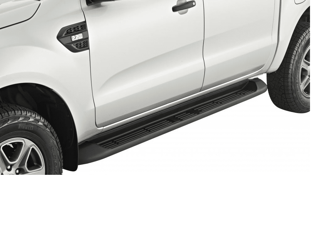 Pisaderas "Plástica" Bepo Ford New Ranger XL/XLS/XLT/Raptor - Negra 2023-2026
