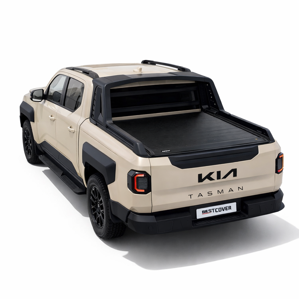 Tapa Retráctil Bestcover Manual KIA New Tasman con barra OEM 2025-2026