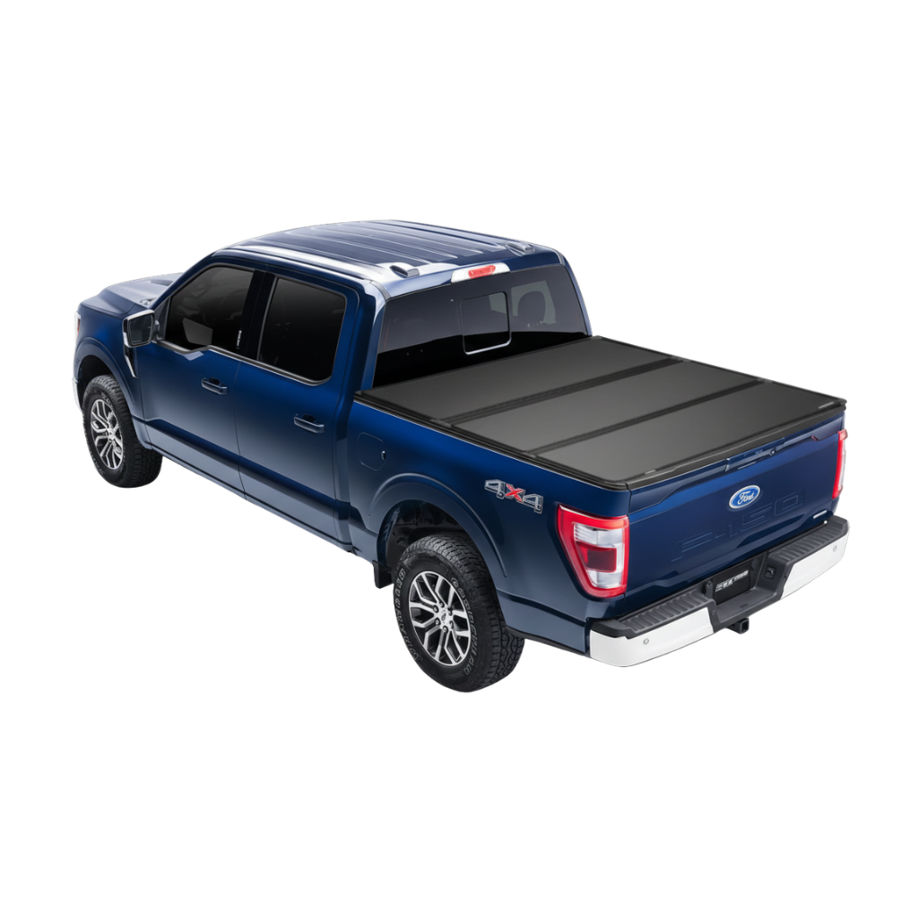 Tapa Plegable Bestcover Tri-Fold Ford New F-150 XLT/Lariat/Platinium/Raptor 2021-2026