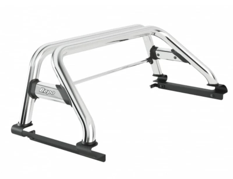 Barra sobre riel "Elegance" Bepo Chevrolet New Silverado TRAILBOSS/HC/ZR2 - Cromo 2019-2026