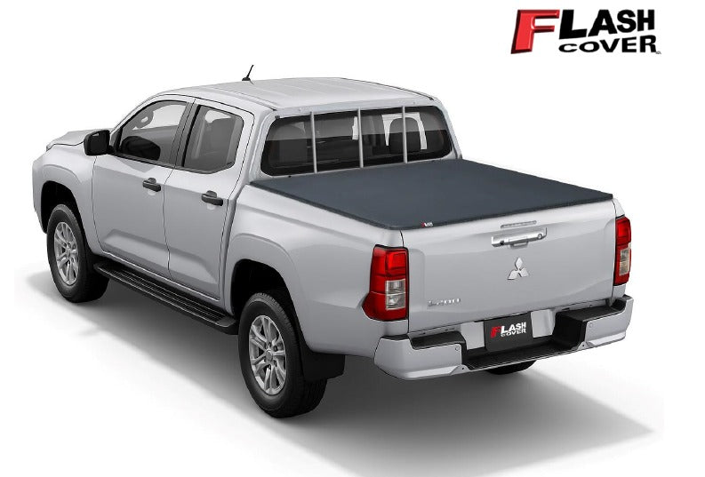 Lona Marítima Flashcover Roller Mitsubishi New L200 Work XR/Katana XR con protección luneta 2024-2026