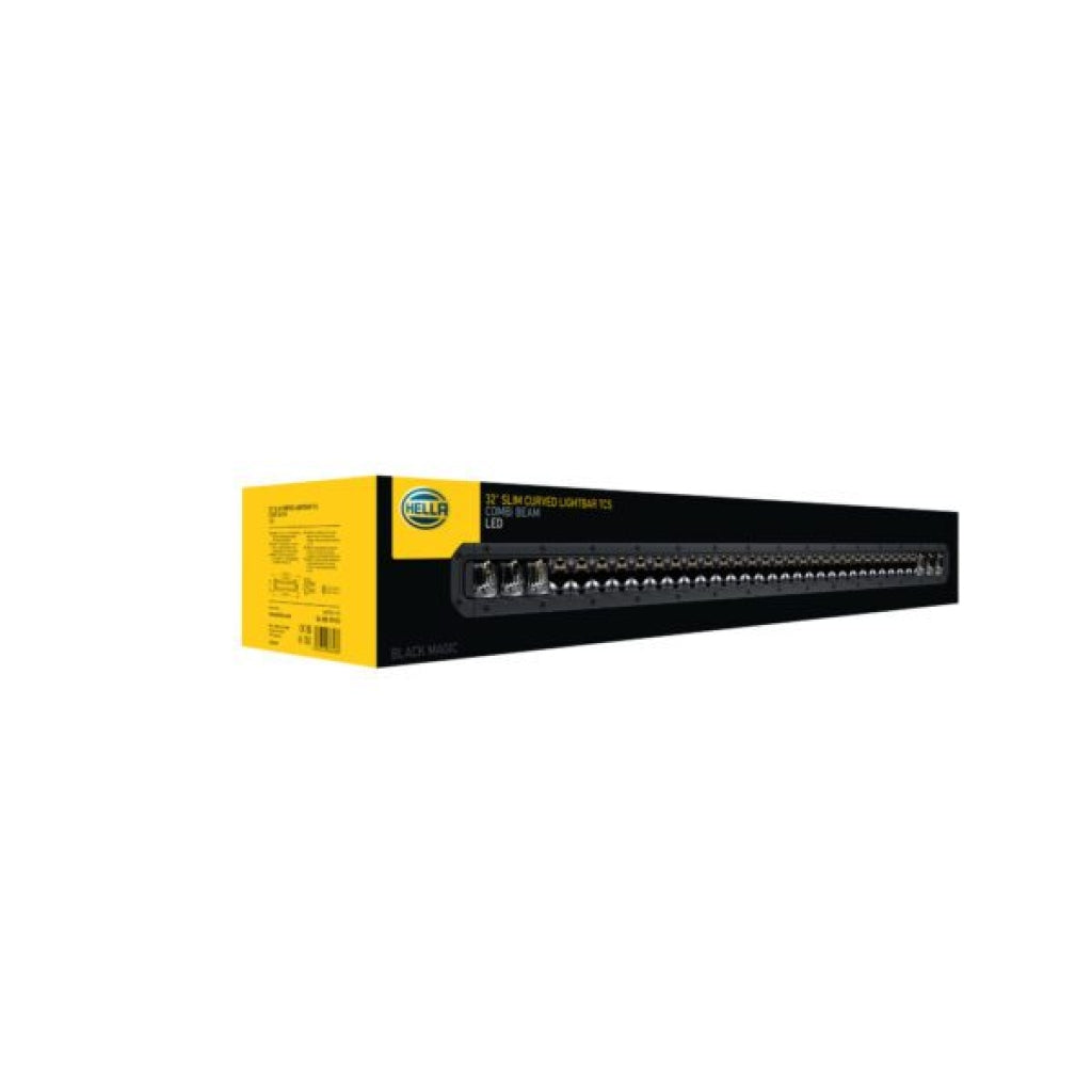 Hella BLACK MAGIC "TOUGH" BARRA 32" - Slim Curved Lightbar