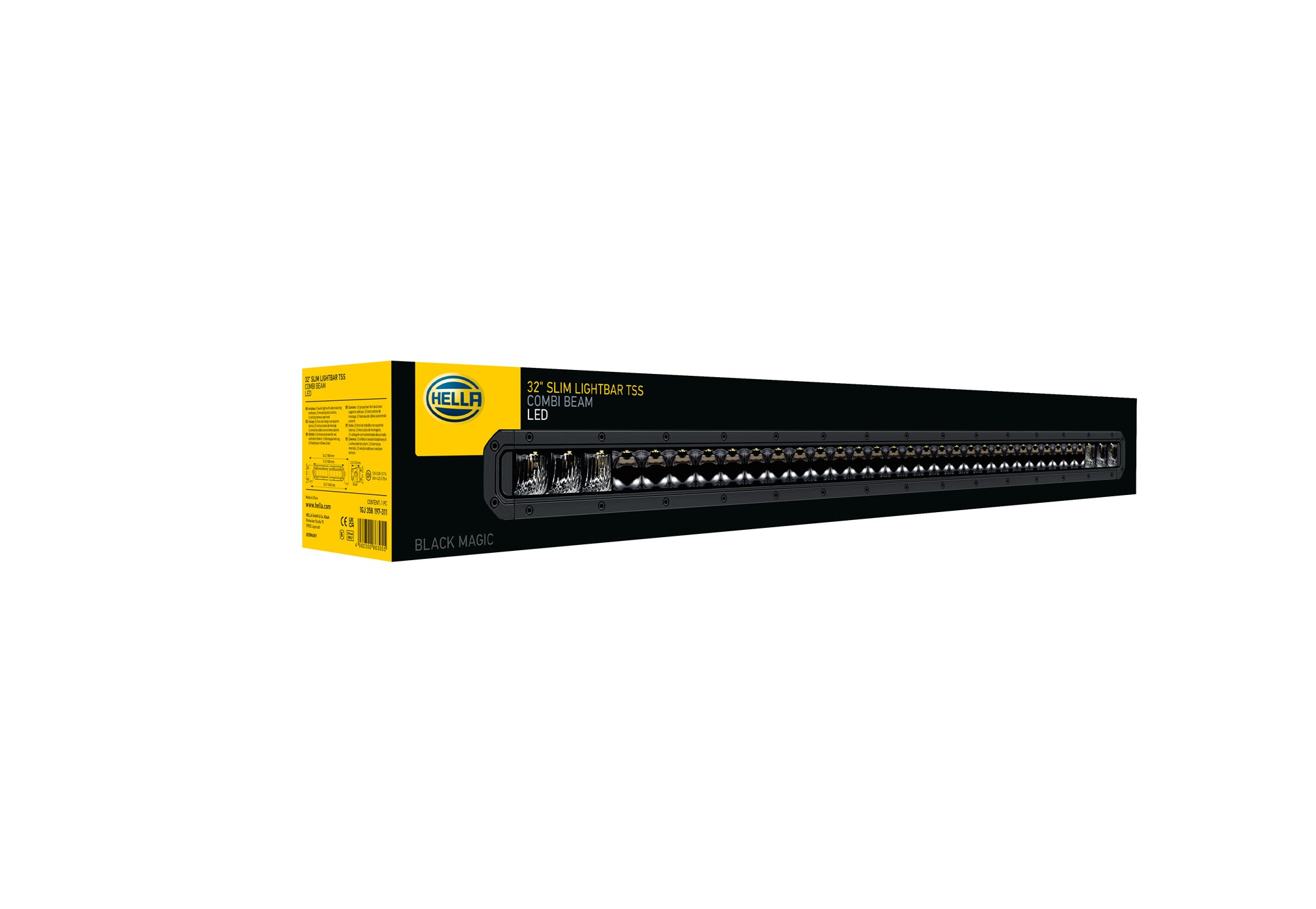 Hella BLACK MAGIC "TOUGH" BARRA 32" - Slim Lightbar
