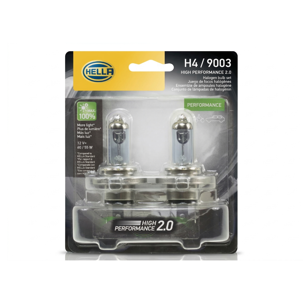 Ampolleta 9003 12v.. 60/55W High Performance 2.0 (par)