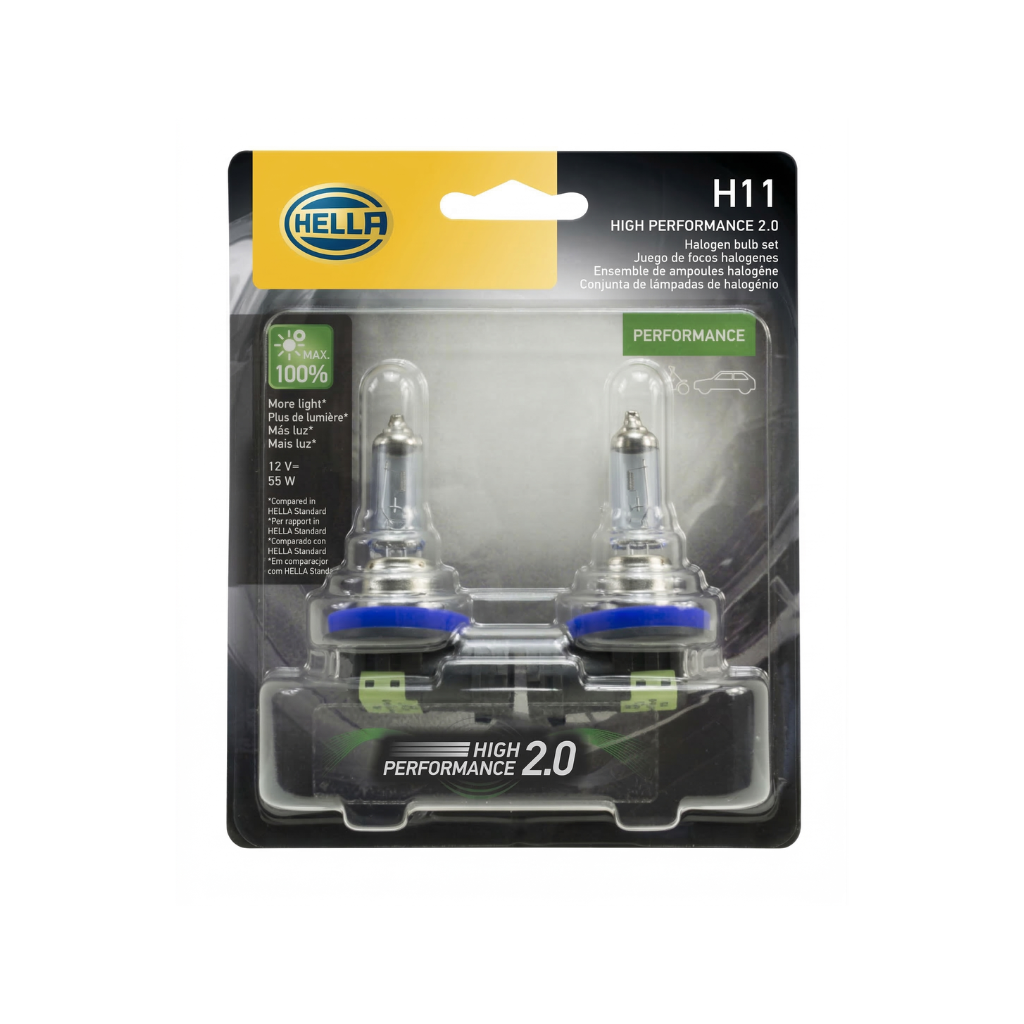 Ampolleta H11 12v.. 55W High Performance 2.0 (par)