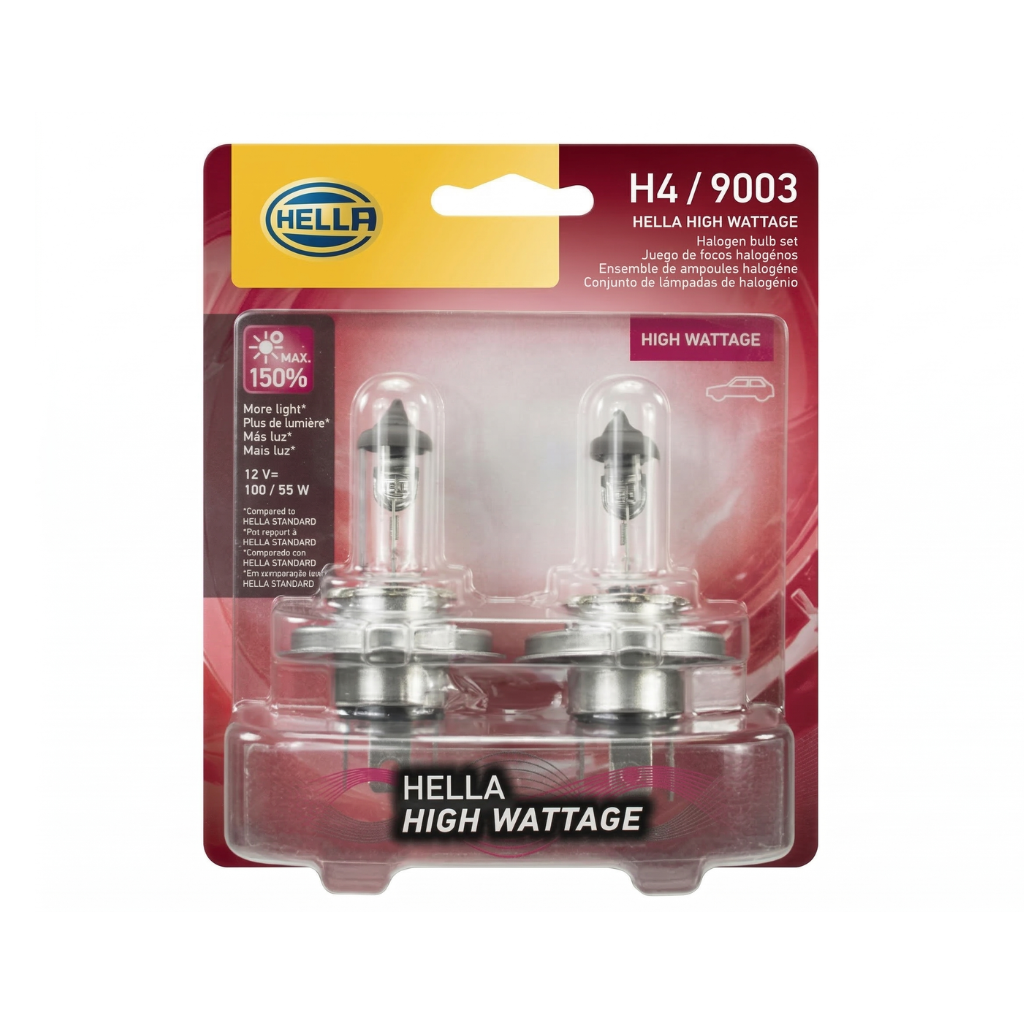 Ampolleta H4 12v.. 100/80W P43t T4.625 High Wattage (par)