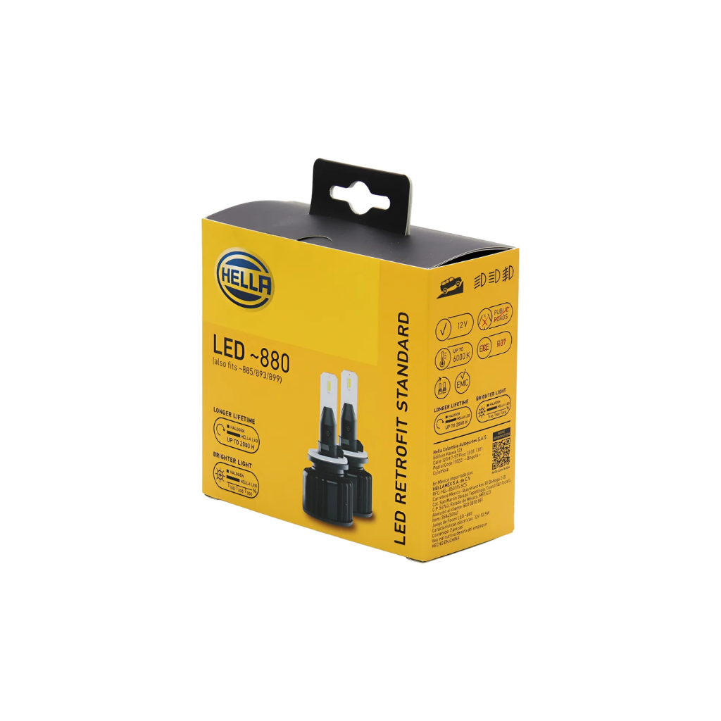 Ampolleta LED 880 12v. 10.5W 6.0K Standard (par)