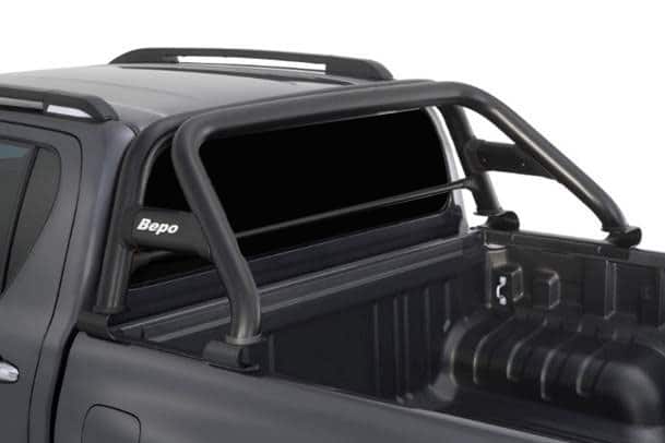 Barra sobre riel "Elegance" Bepo Chevrolet Colorado LS/LT/LTZ - Negra 2018-2024