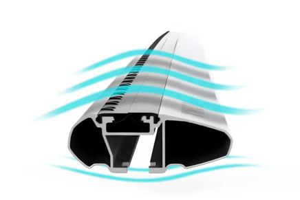Barra Wingbar Plata  118 Cm Thule