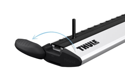 Barra Wingbar Plata  118 Cm Thule