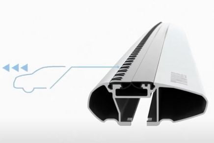 Barra Wingbar Plata  118 Cm Thule