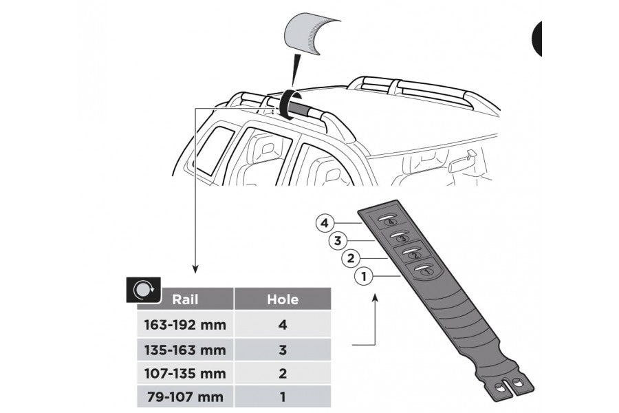 Base Edge Clamp Thule 7204 Thule