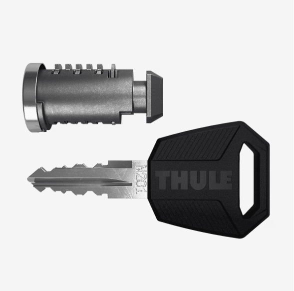 Combo Adaptador Universal + Set Chapas Antirrobo Thule
