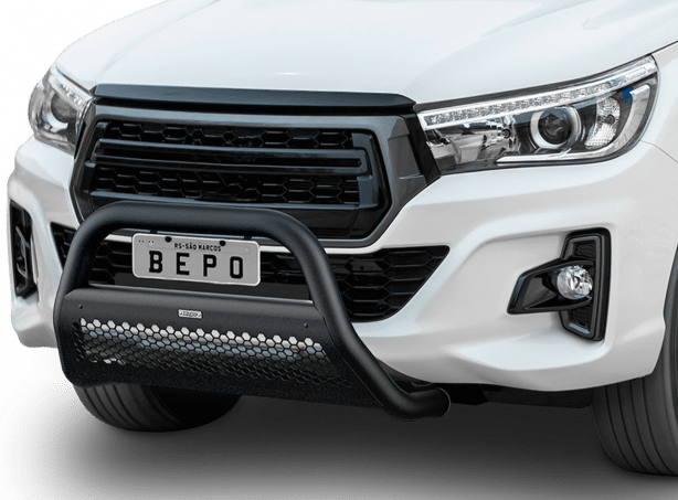 Defensa "Offroad" Bepo Toyota Hilux DX/SR/SRV - Negra 2016-2020