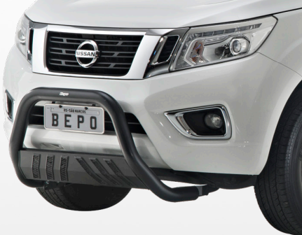 Defensa "Sport" Bepo Nissan NP-300 / New NAVARA SE/XE/Platinium - Negra 2017-2026