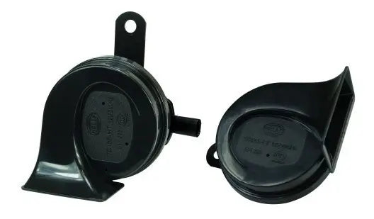Kit Bocina Trompeta Doble 12v. FORD - Negro