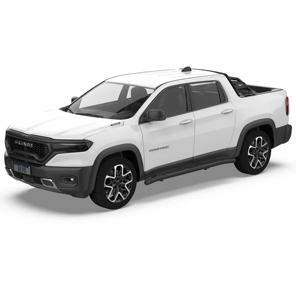 Pisaderas "Tubo" Bepo RAM Rampage BigHorn/Laramie/RT - Negra 2024-2026
