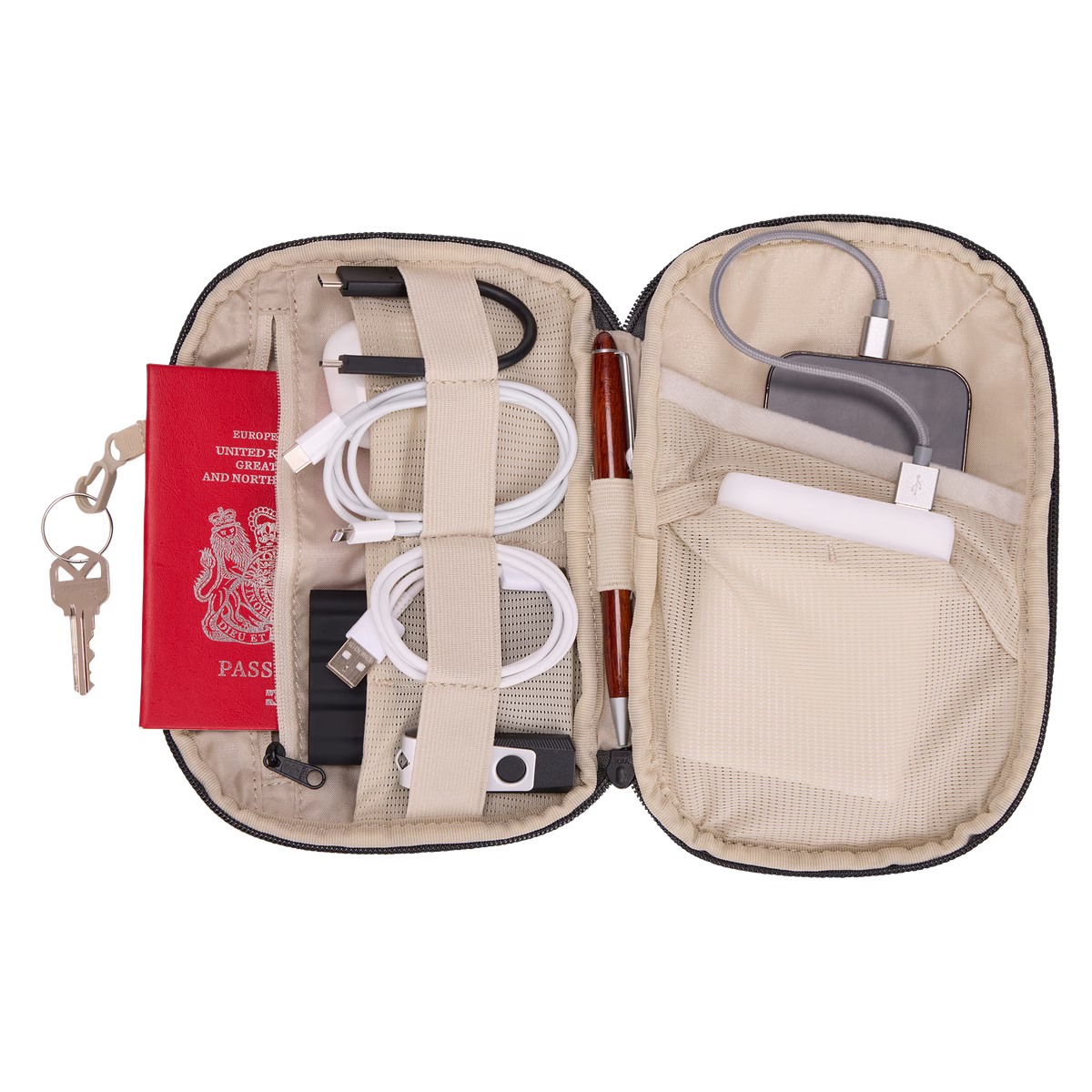 Estuche Thule Subterra 2 - Mediano Gris Vetiver