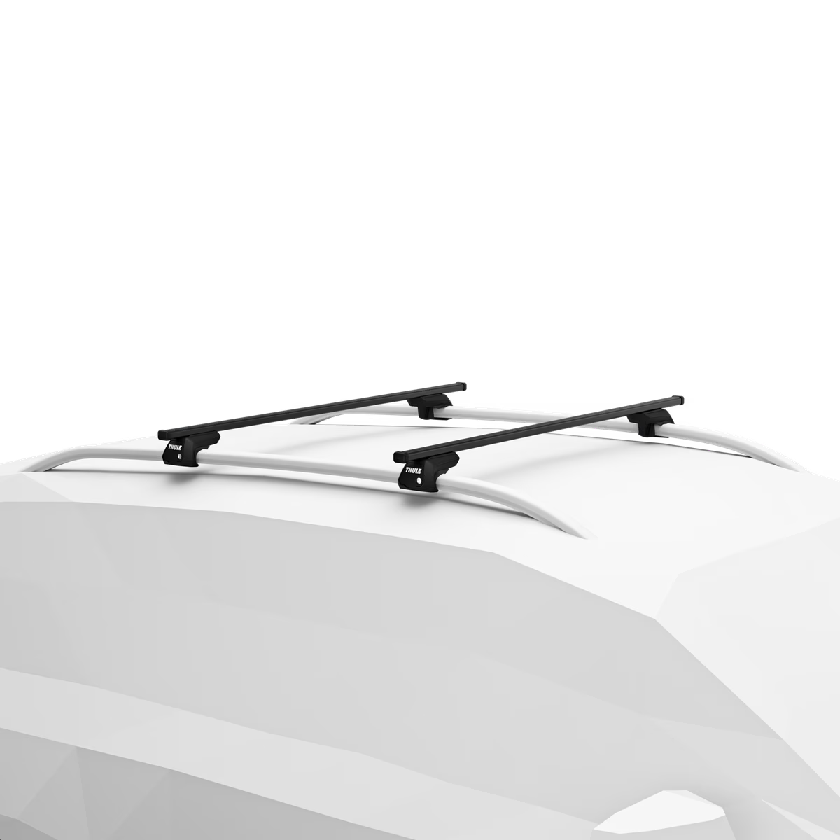 Pack Thule SquareBar Evo Negra - Techo Normal