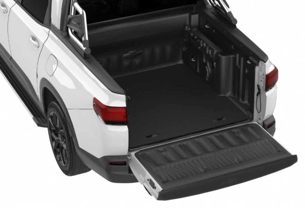 Tapete Plastico Bepo Chevrolet New Montana LT/LTZ/Premier - Pequeña 2023-2026