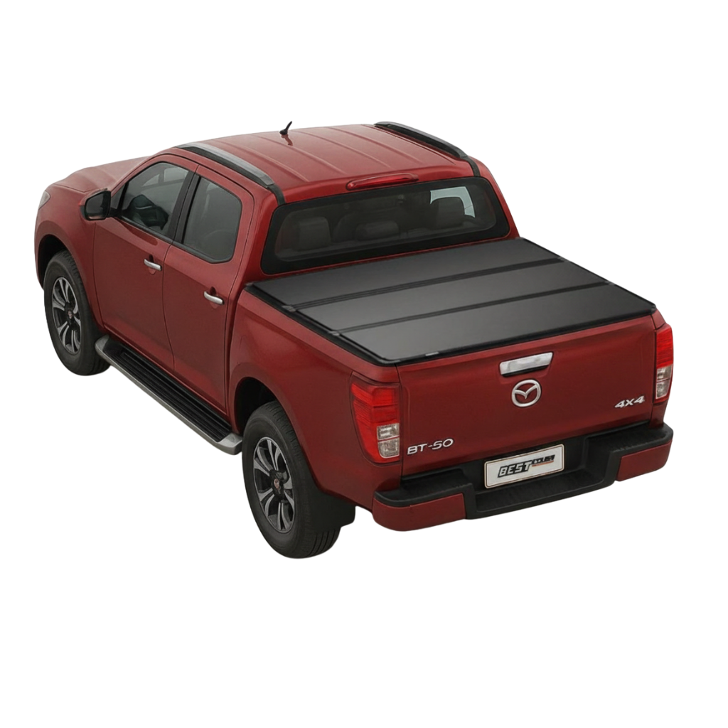 Tapa Plegable Bestcover Tri-Fold Mazda New BT-50 Core/High/Hgh Plus 2021-2026
