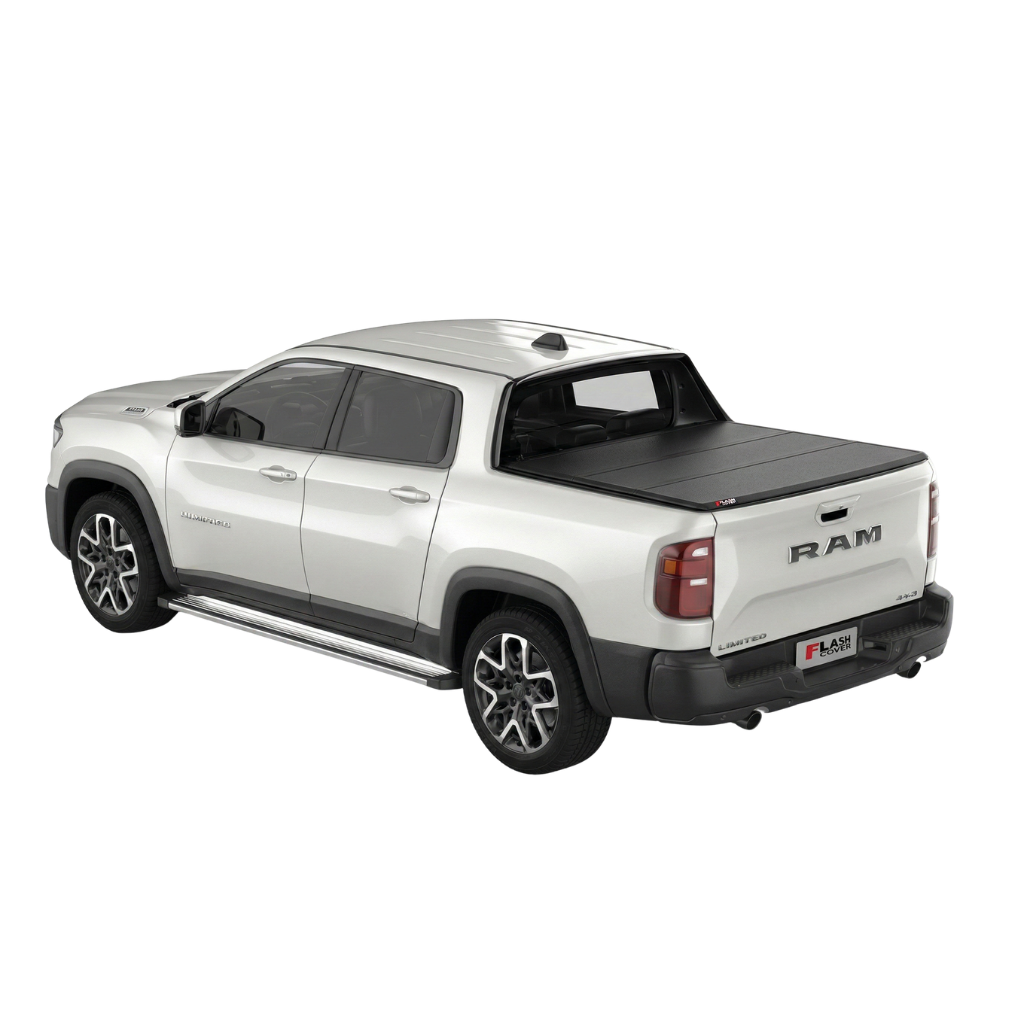Tapa Plegable Flashcover Tri-Fold RAM Rampage Big Horn/Laramie/RT 2024-2026
