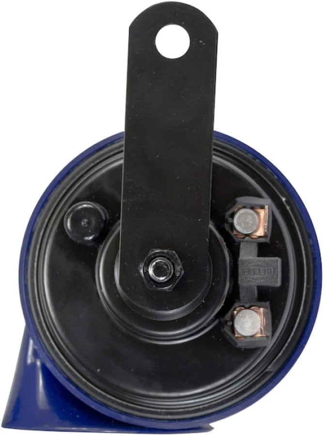 Kit Bocina Trompeta Doble 12v. Universal - Azul