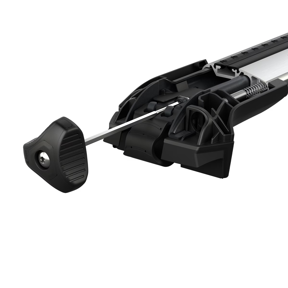 Pack Thule WingBar Edge Plata - Rieles Elevados