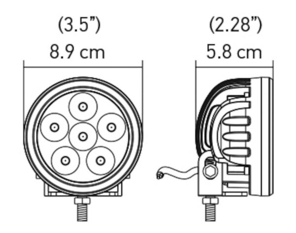 Foco Faenero 6 LEDs - Spot Beam - Imagen 5